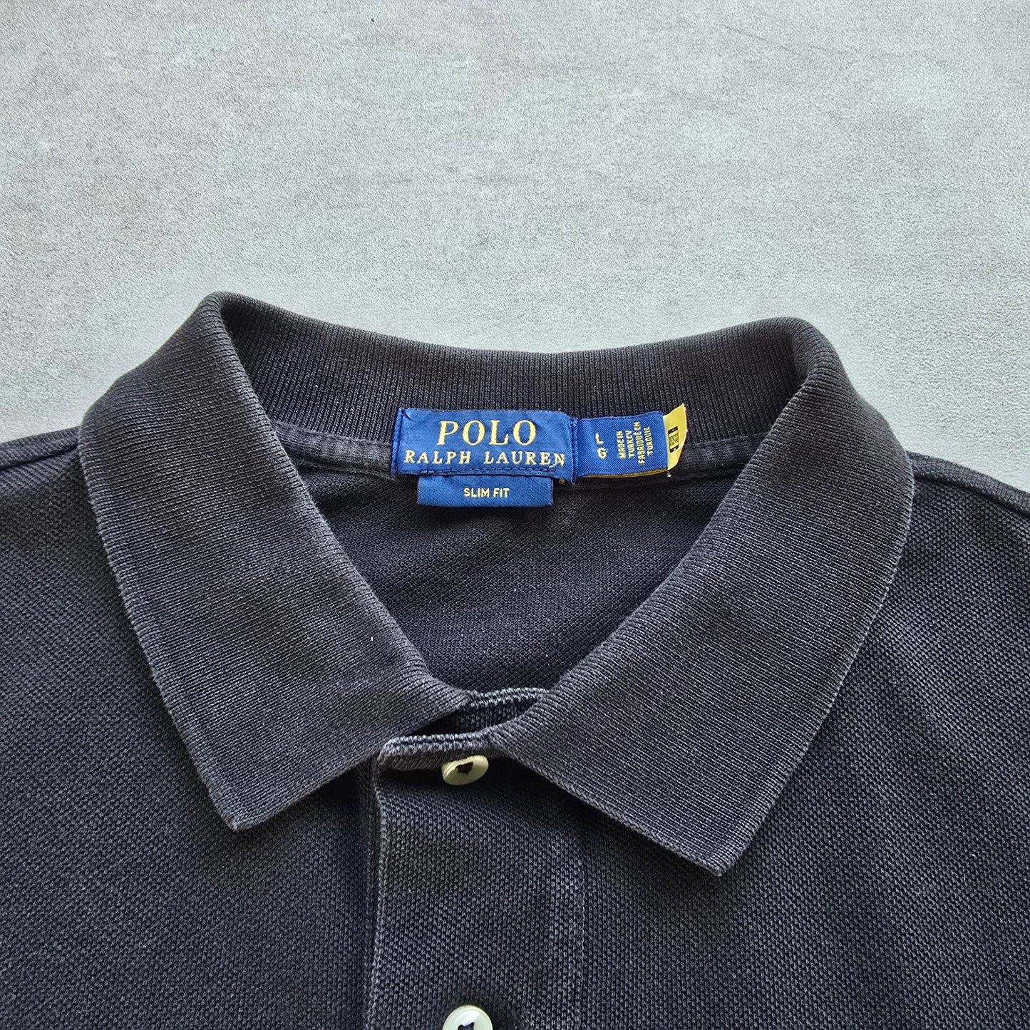 Ralph Lauren Black Polo Shirt - L