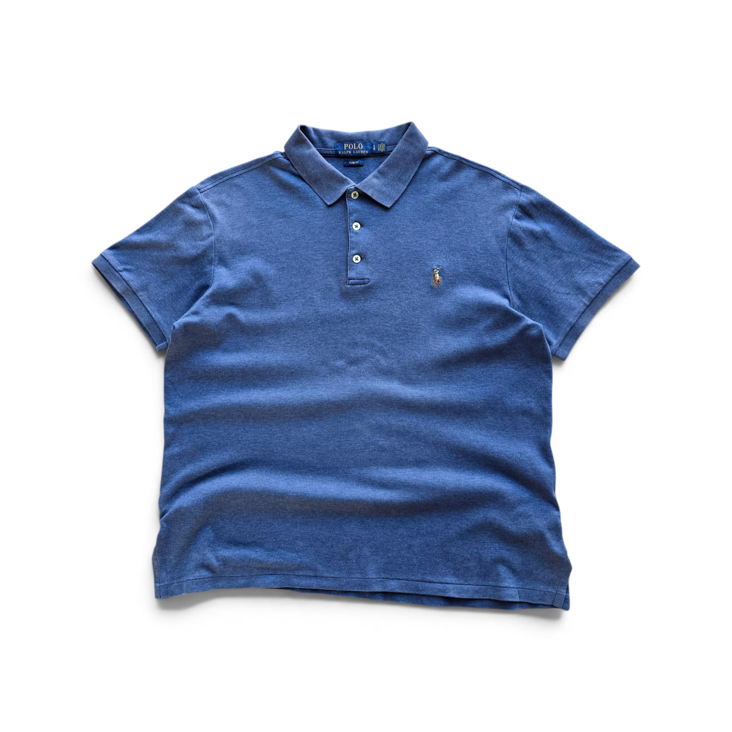 Ralph Lauren Blue Polo Shirt - L