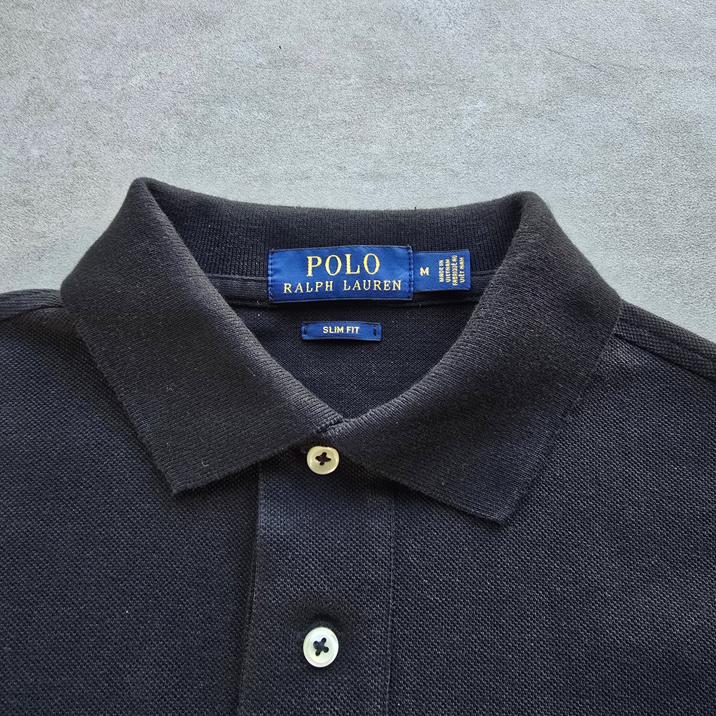Ralph Lauren Black Polo Shirt - M