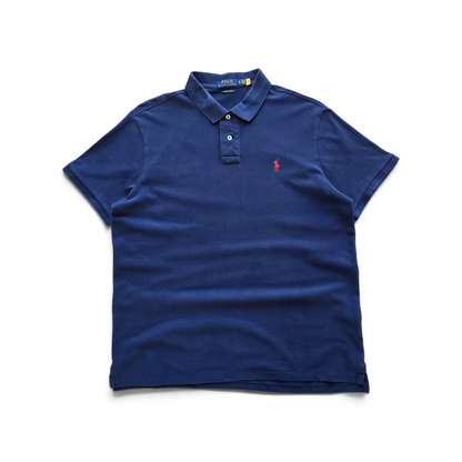 Ralph Lauren Navy Polo Shirt - XL