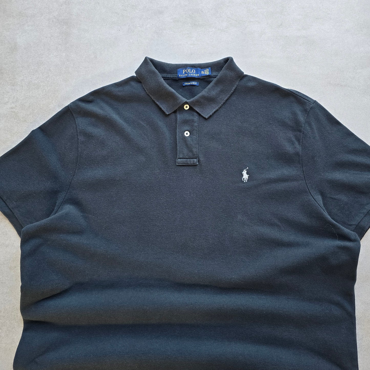 Ralph Lauren Black Polo Shirt - XXL
