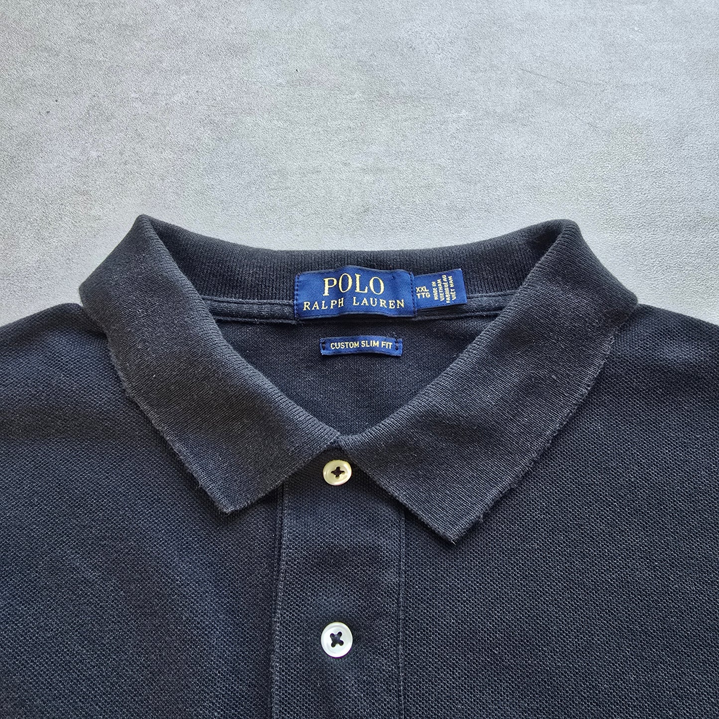 Ralph Lauren Black Polo Shirt - XXL