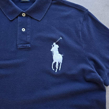Ralph Lauren Blue Big Pony Polo Shirt - L