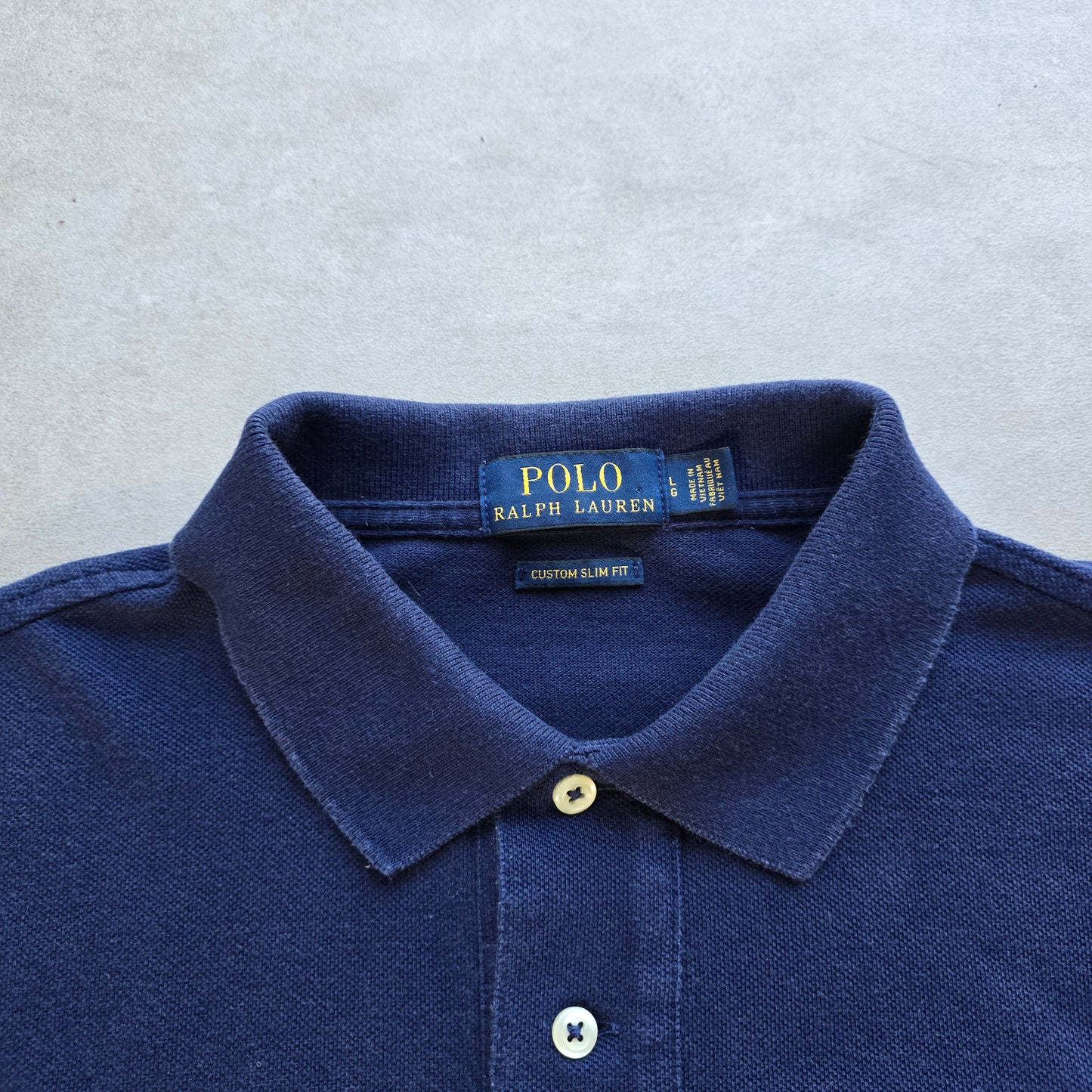Ralph Lauren Blue Big Pony Polo Shirt - L