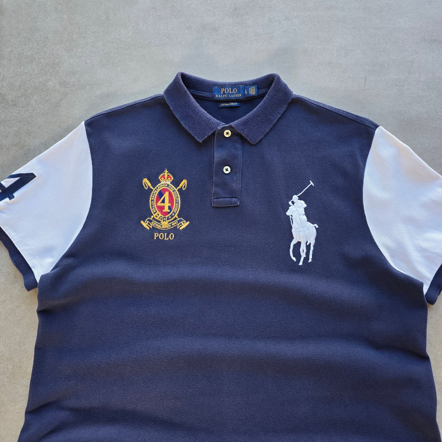 Ralph Lauren Big Pony Crest Polo Shirt - L