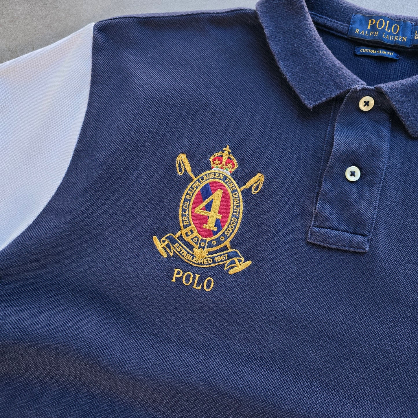 Ralph Lauren Big Pony Crest Polo Shirt - L