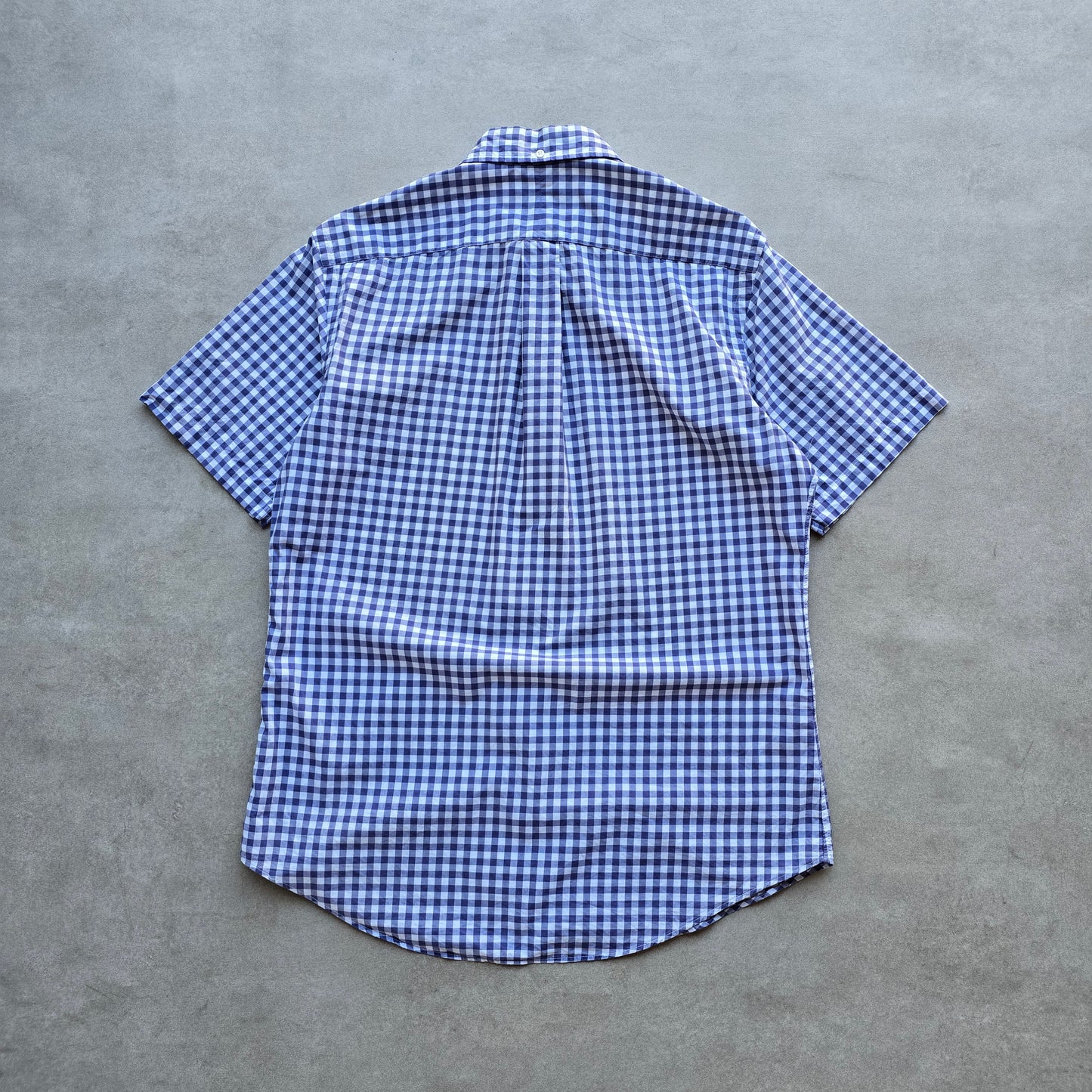 Vintage Ralph Lauren Check Short Sleeve Button Up Shirt - M