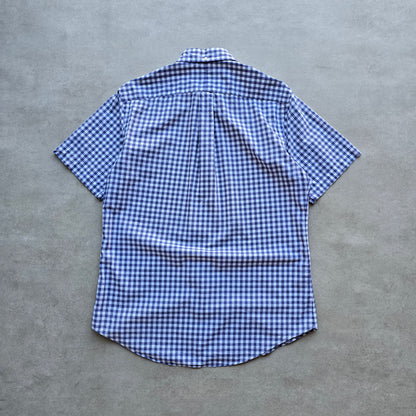 Vintage Ralph Lauren Check Short Sleeve Button Up Shirt - M
