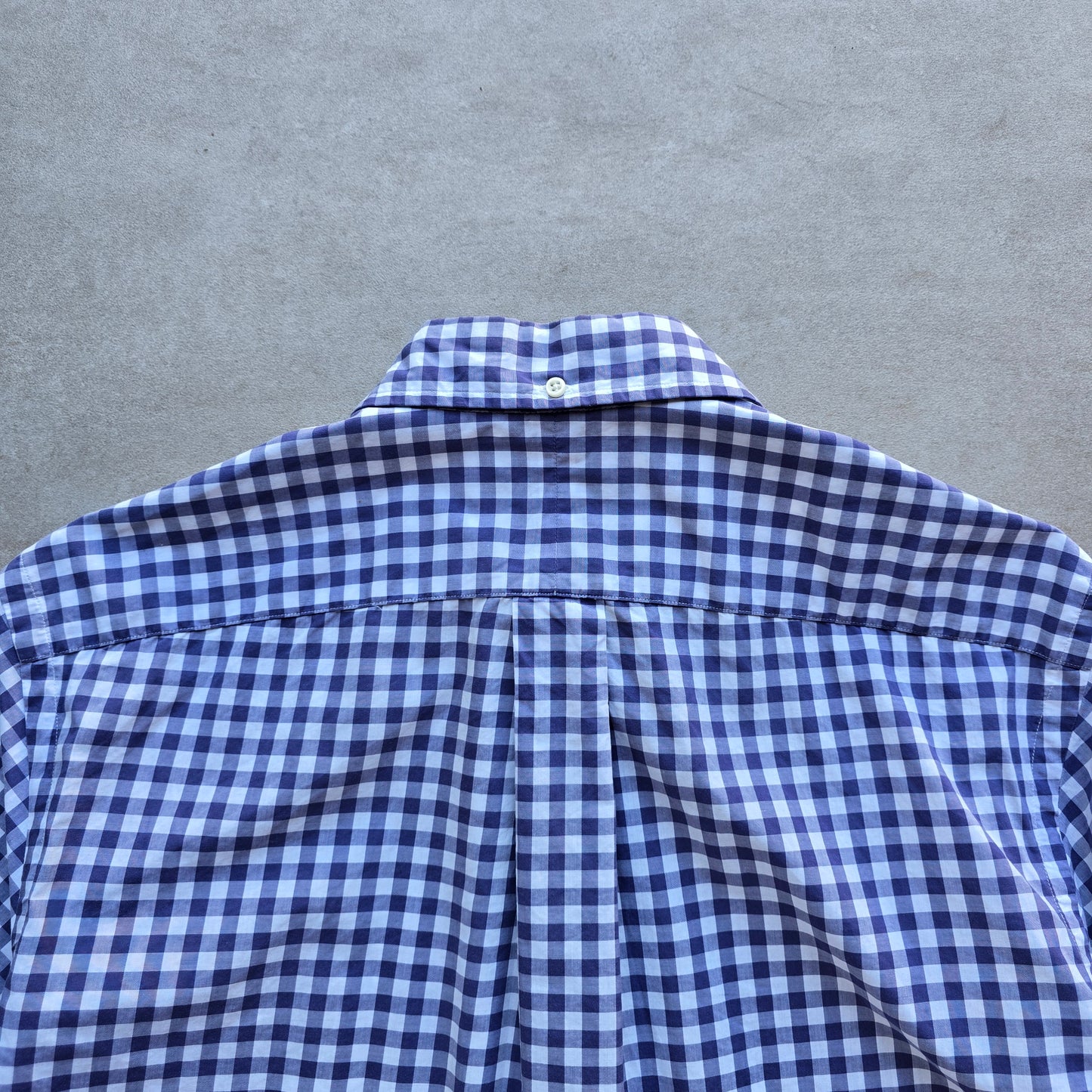 Vintage Ralph Lauren Check Short Sleeve Button Up Shirt - M