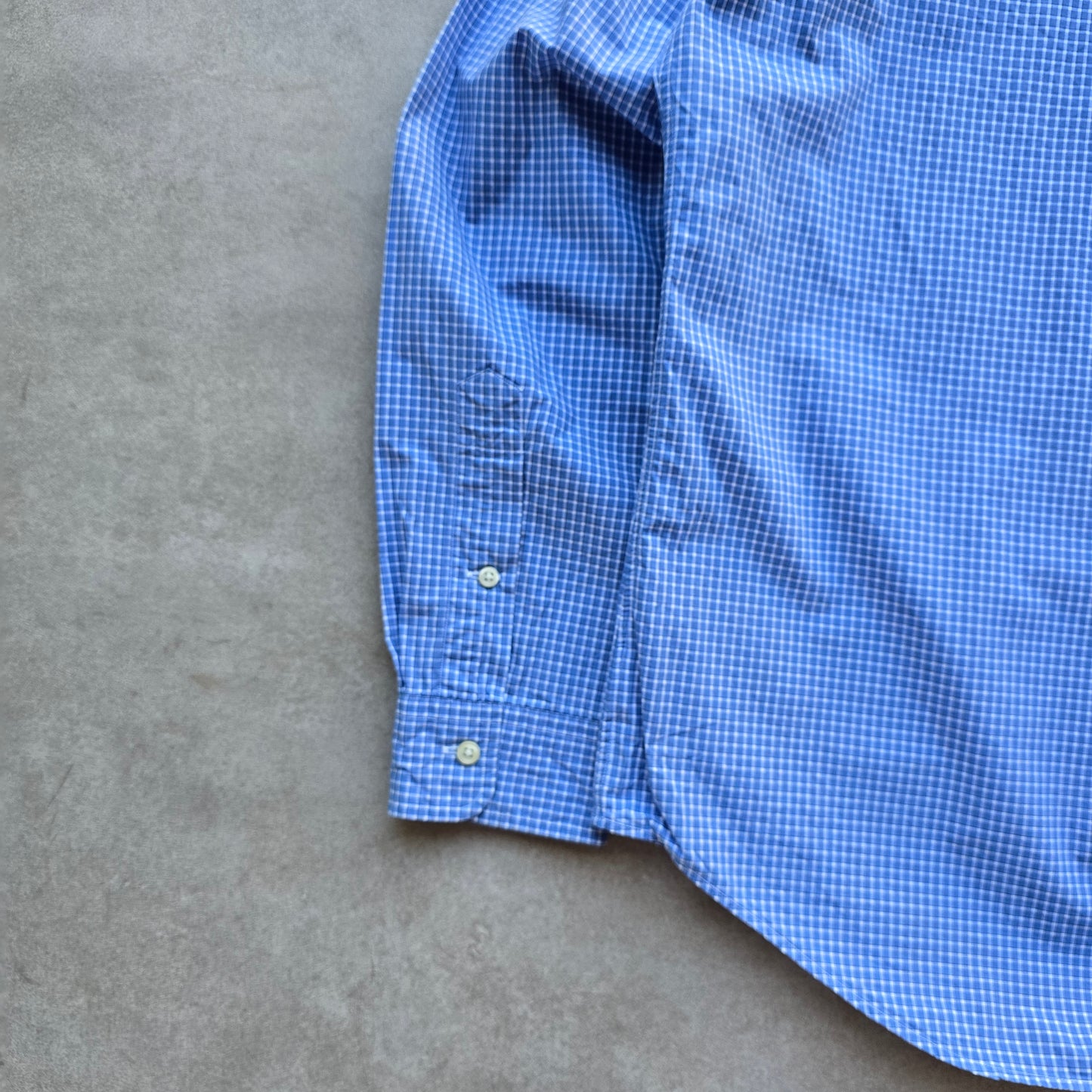 Ralph Lauren Check Long Sleeve Button Up Shirt - M