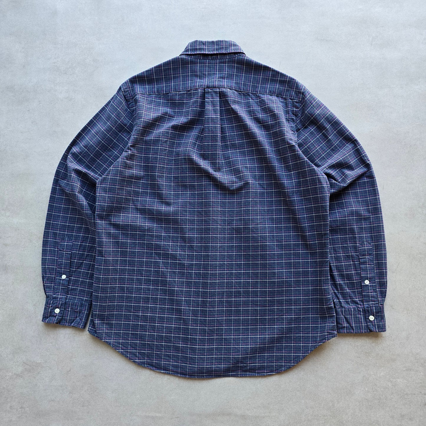 Ralph Lauren Plaid Long Sleeve Button Up Shirt - L