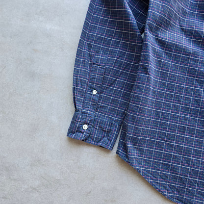 Ralph Lauren Plaid Long Sleeve Button Up Shirt - L