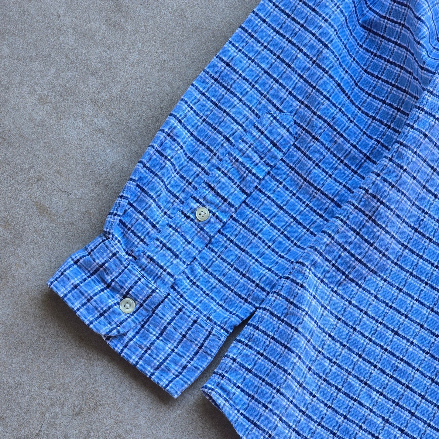 Ralph Lauren Plaid Long Sleeve Button Up Shirt - XL