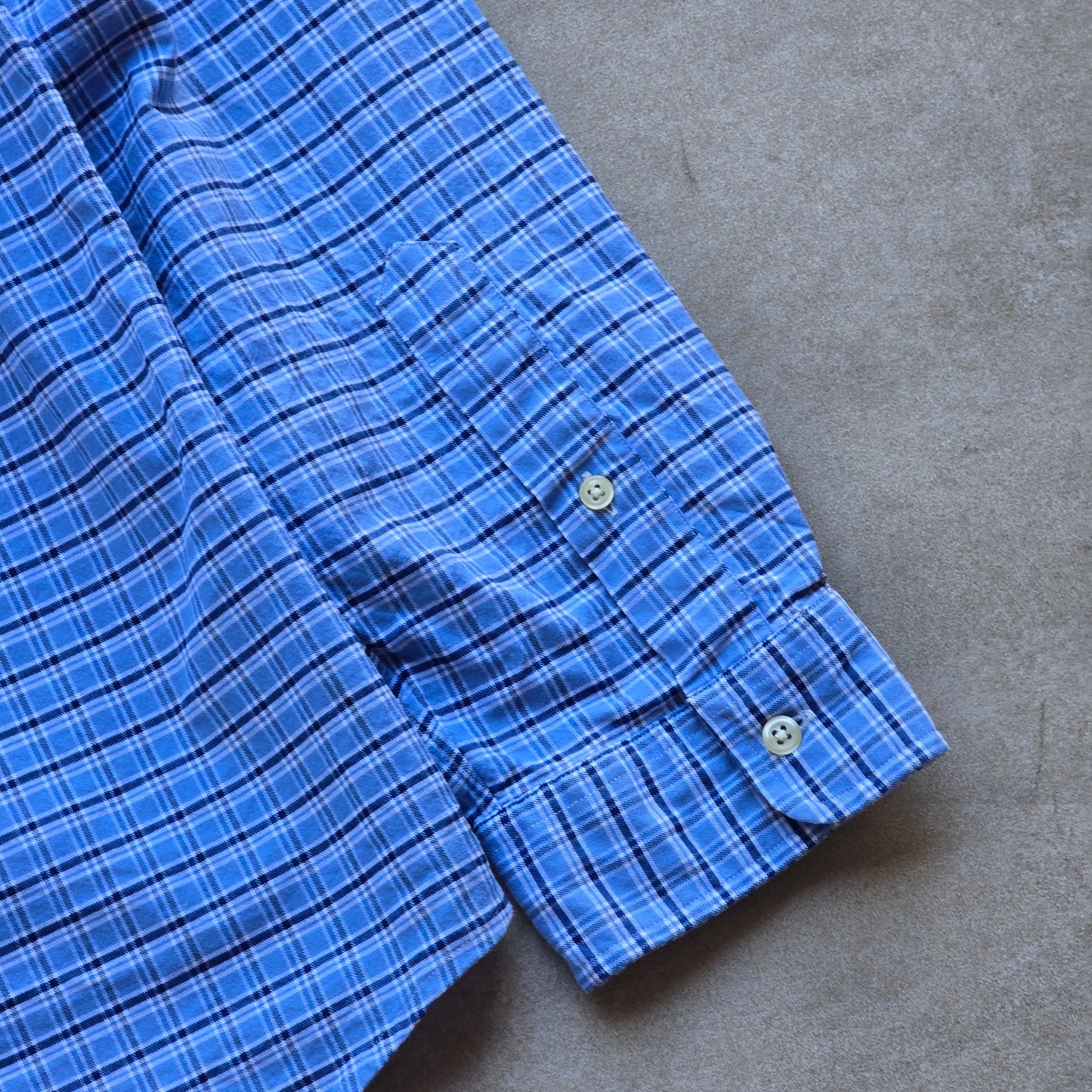 Ralph Lauren Plaid Long Sleeve Button Up Shirt - XL