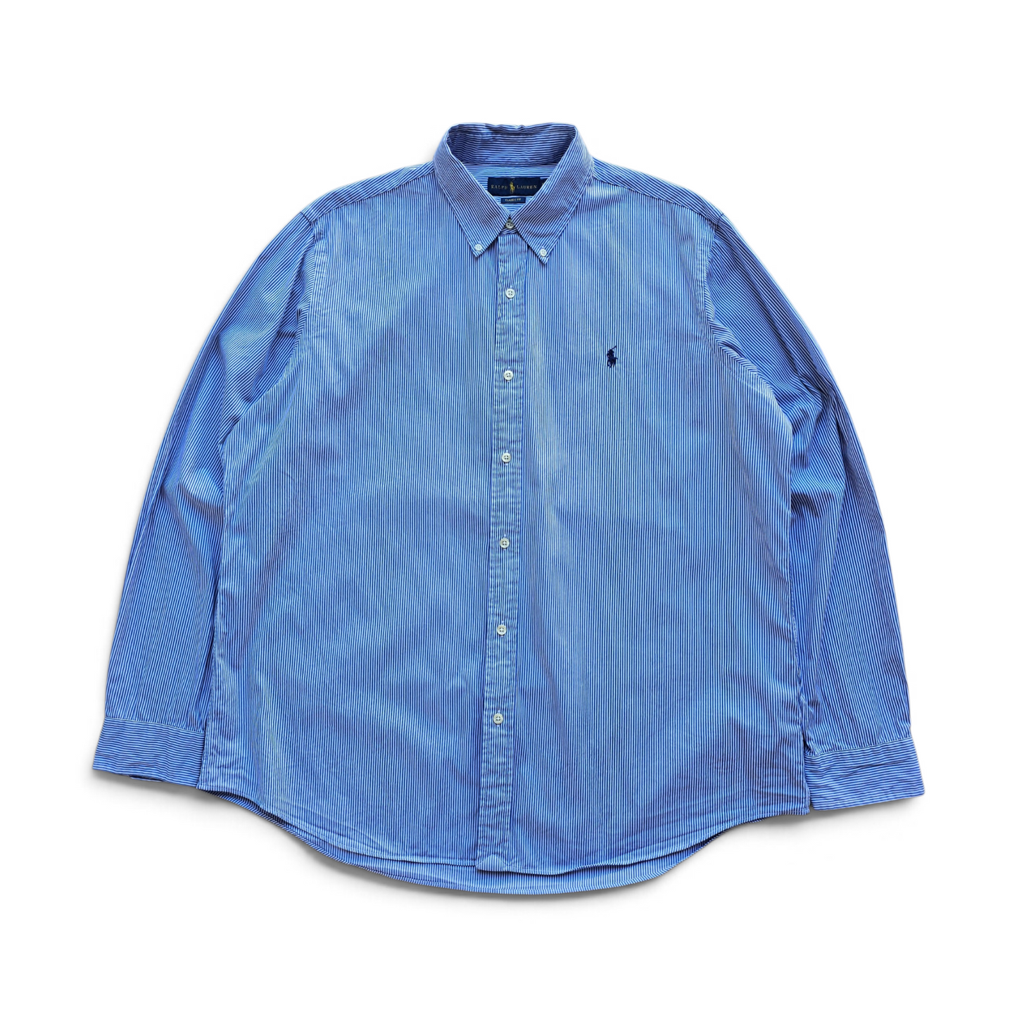 Ralph Lauren Striped Long Sleeve Button Up Shirt - XL