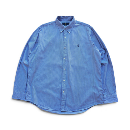 Ralph Lauren Striped Long Sleeve Button Up Shirt - XL