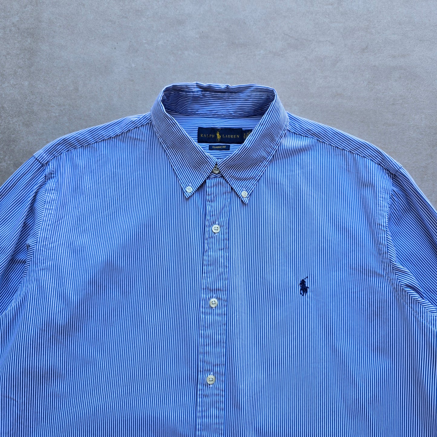 Ralph Lauren Striped Long Sleeve Button Up Shirt - XL