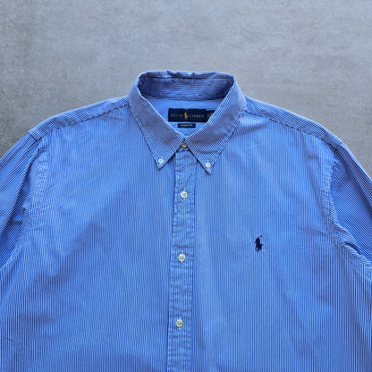 Ralph Lauren Striped Long Sleeve Button Up Shirt - XL