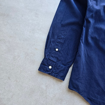 Ralph Lauren Navy Blue Long Sleeve Button Up Shirt - XL