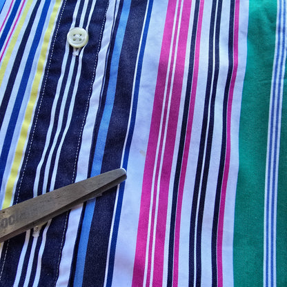 Ralph Lauren Striped Long Sleeve Button Up Shirt - XXL
