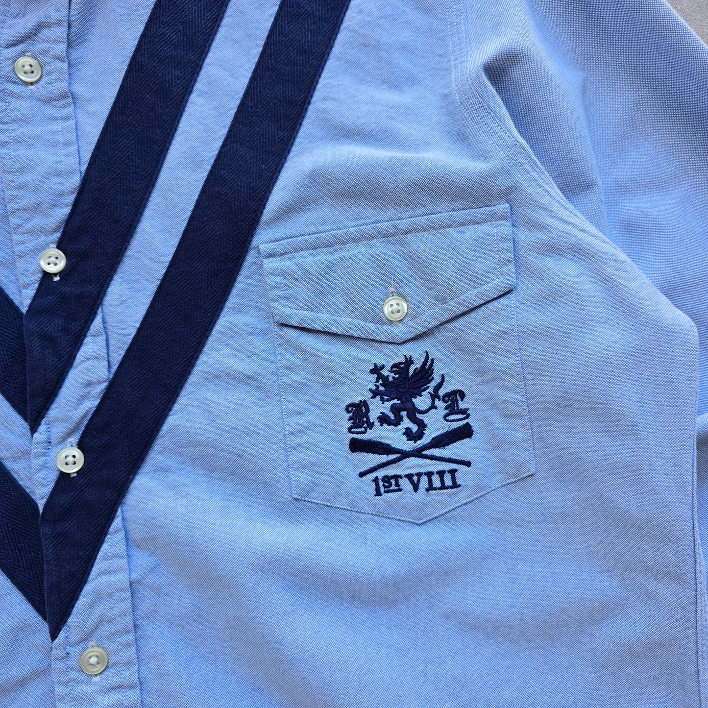 Ralph Lauren 1st VIII Long Sleeve Button Up Shirt - M