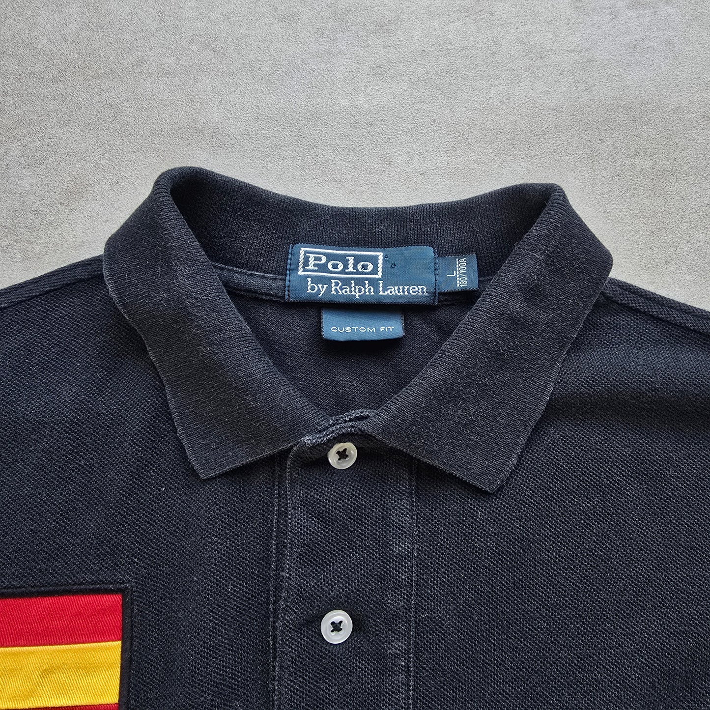Ralph Lauren Spain Long Sleeve Polo Shirt - L