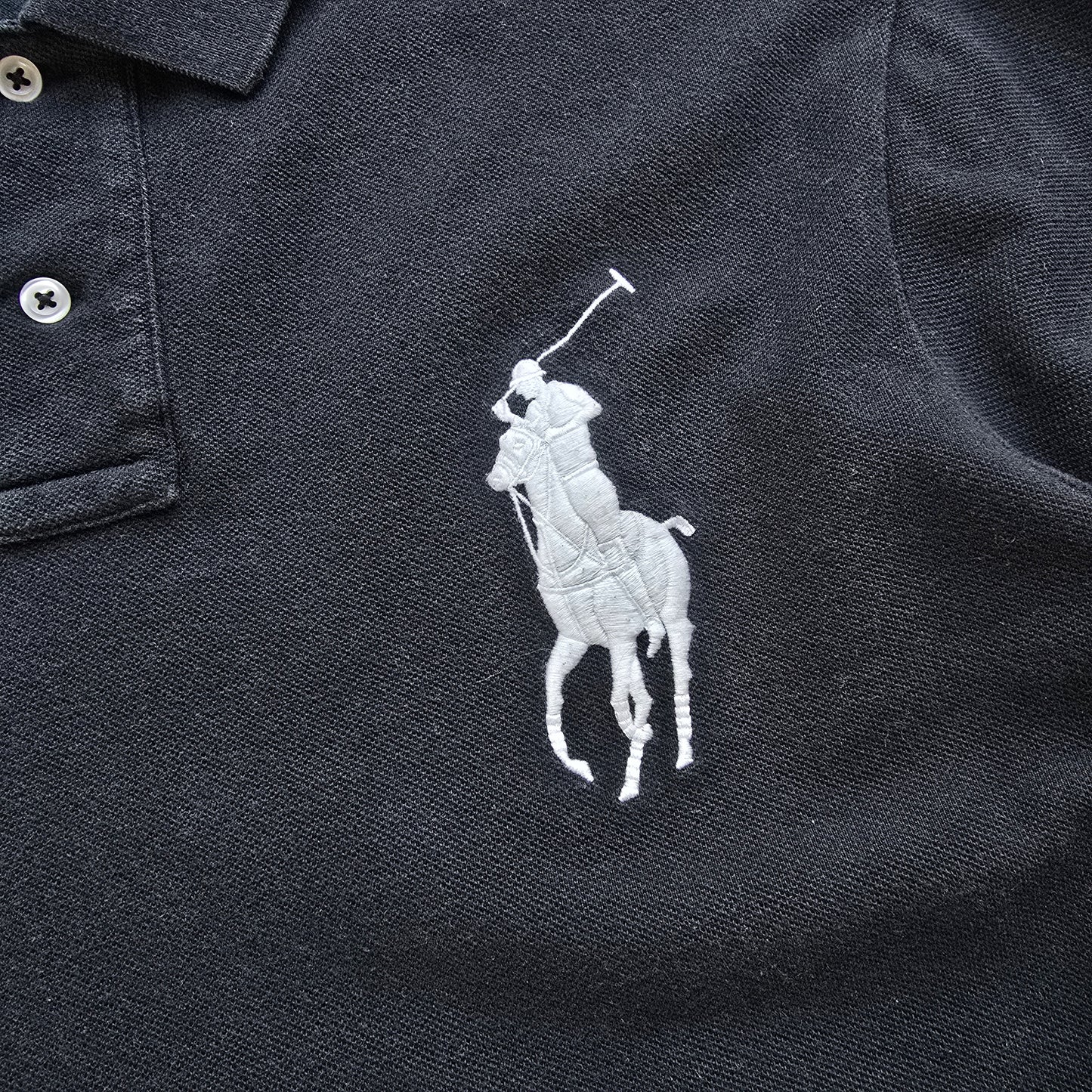 Ralph Lauren Spain Long Sleeve Polo Shirt - L