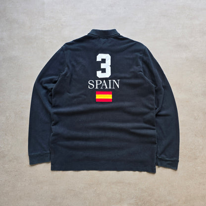 Ralph Lauren Spain Long Sleeve Polo Shirt - L