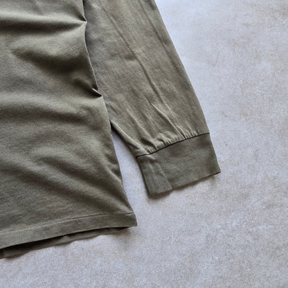 Ralph Lauren Khaki Green Long Sleeve Tee - XL