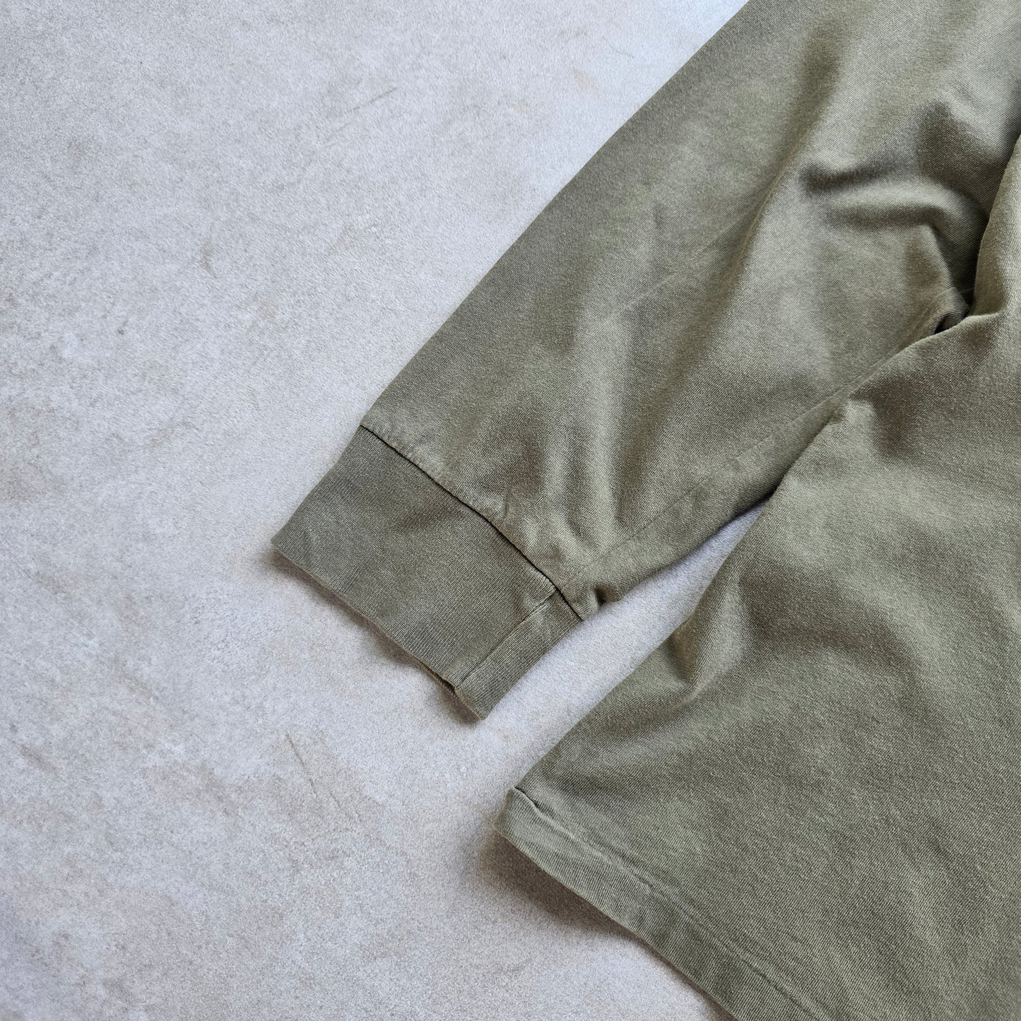 Ralph Lauren Khaki Green Long Sleeve Tee - XL