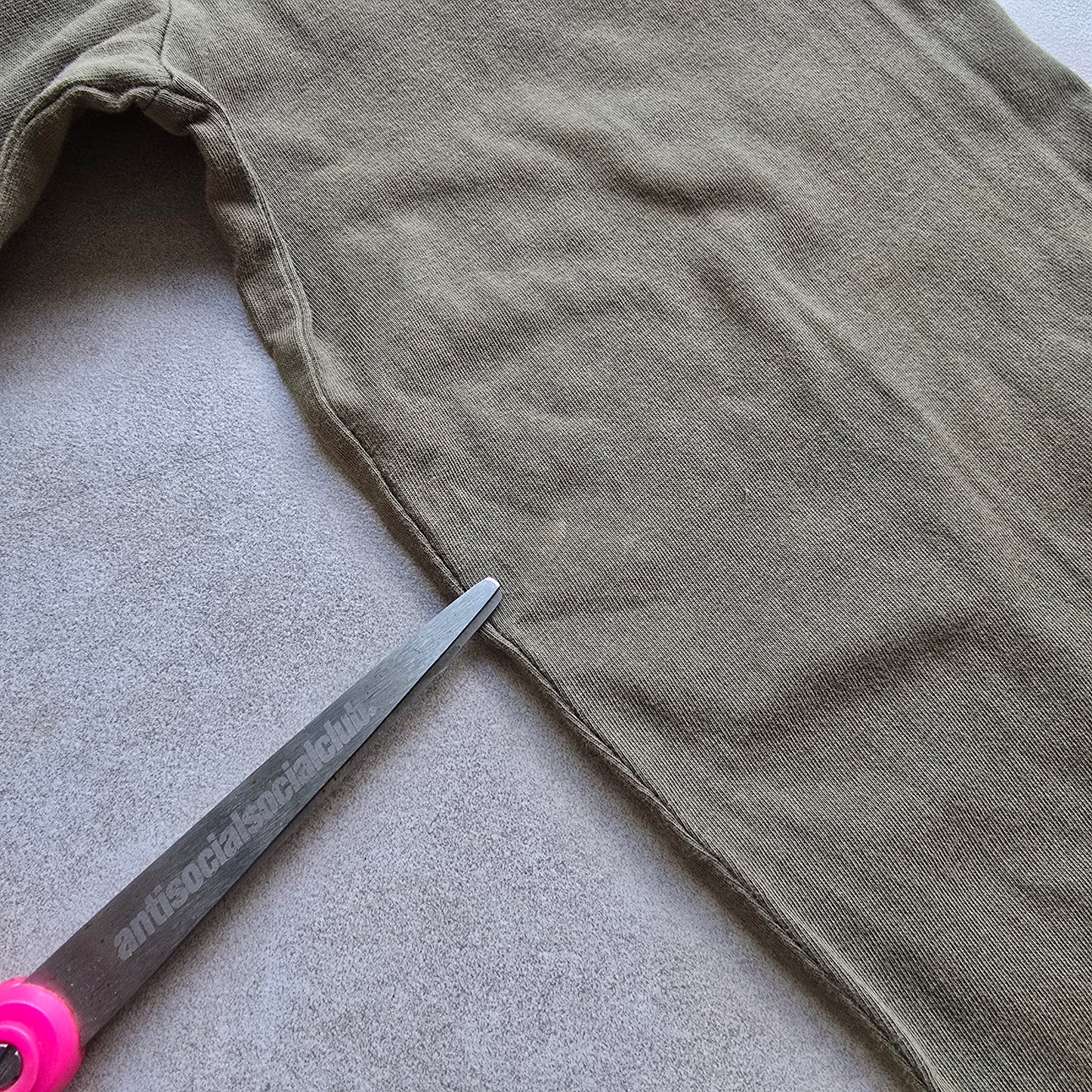 Ralph Lauren Khaki Green Long Sleeve Tee - XL