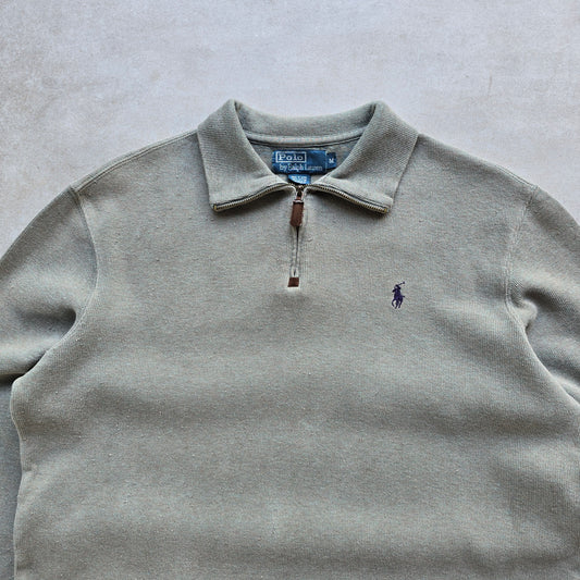 Vintage Ralph Lauren 1/4 Zip Sweater - M
