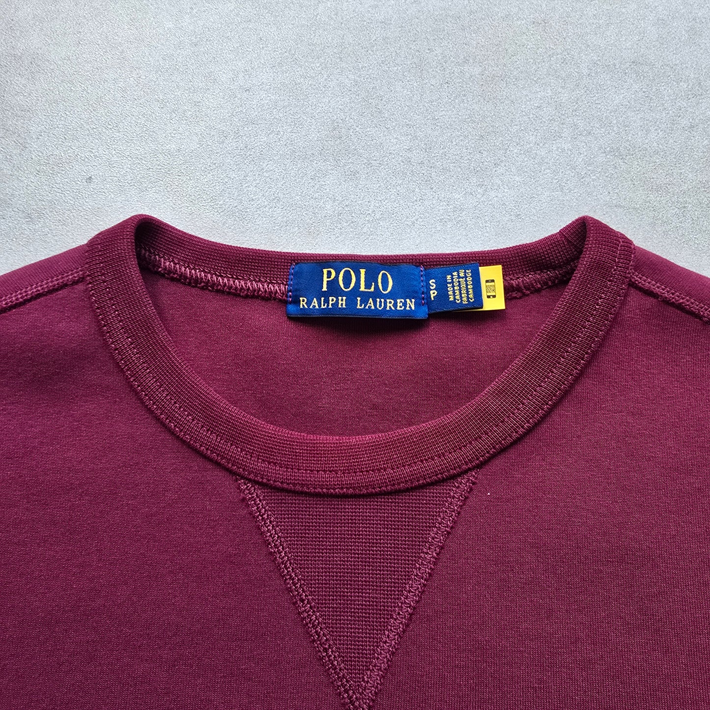 Ralph Lauren Burgundy Sweatshirt - S