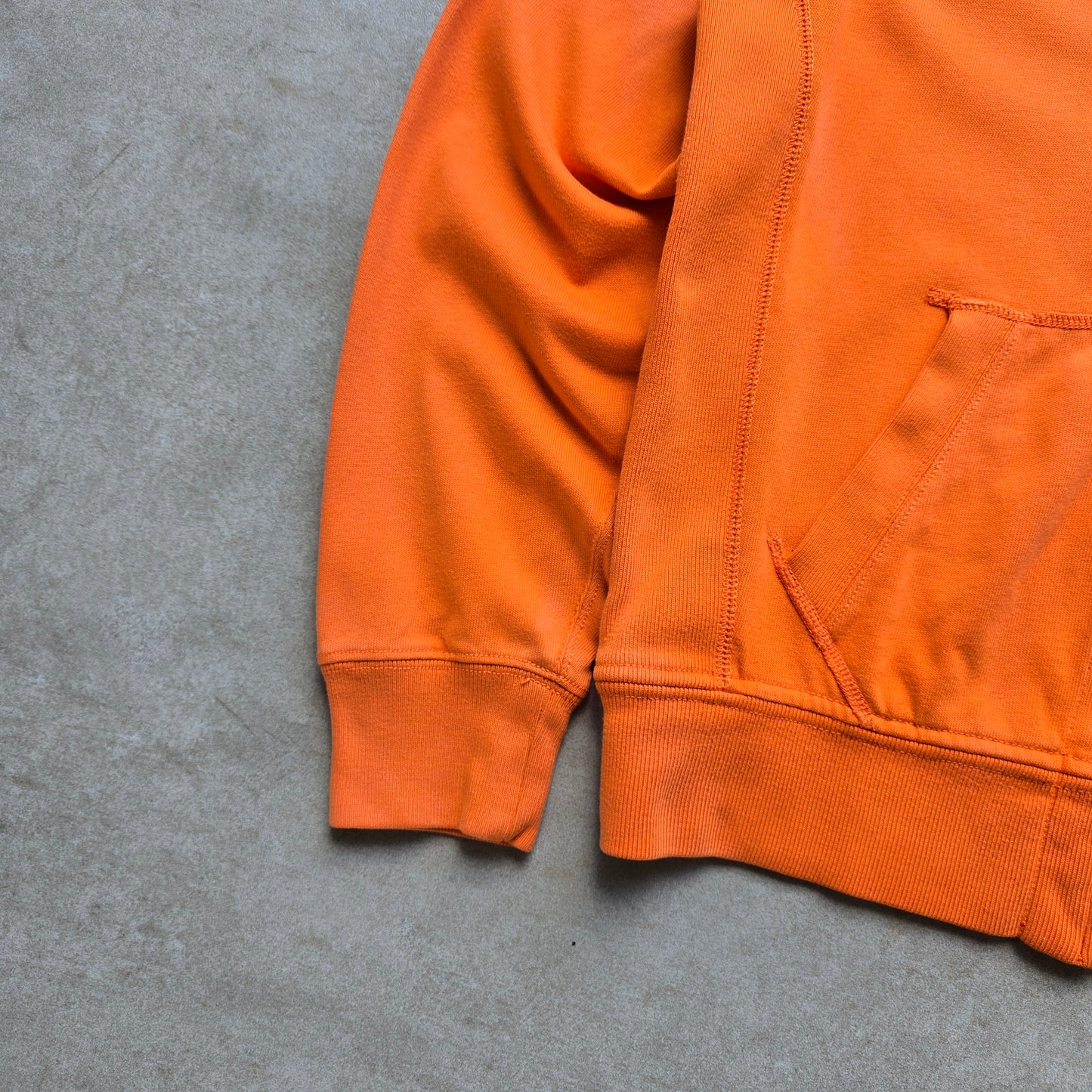 Vintage Ralph Lauren Orange Full Zip Hoodie - M