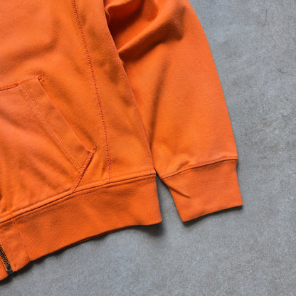 Vintage Ralph Lauren Orange Full Zip Hoodie - M