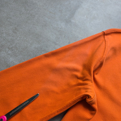 Vintage Ralph Lauren Orange Full Zip Hoodie - M