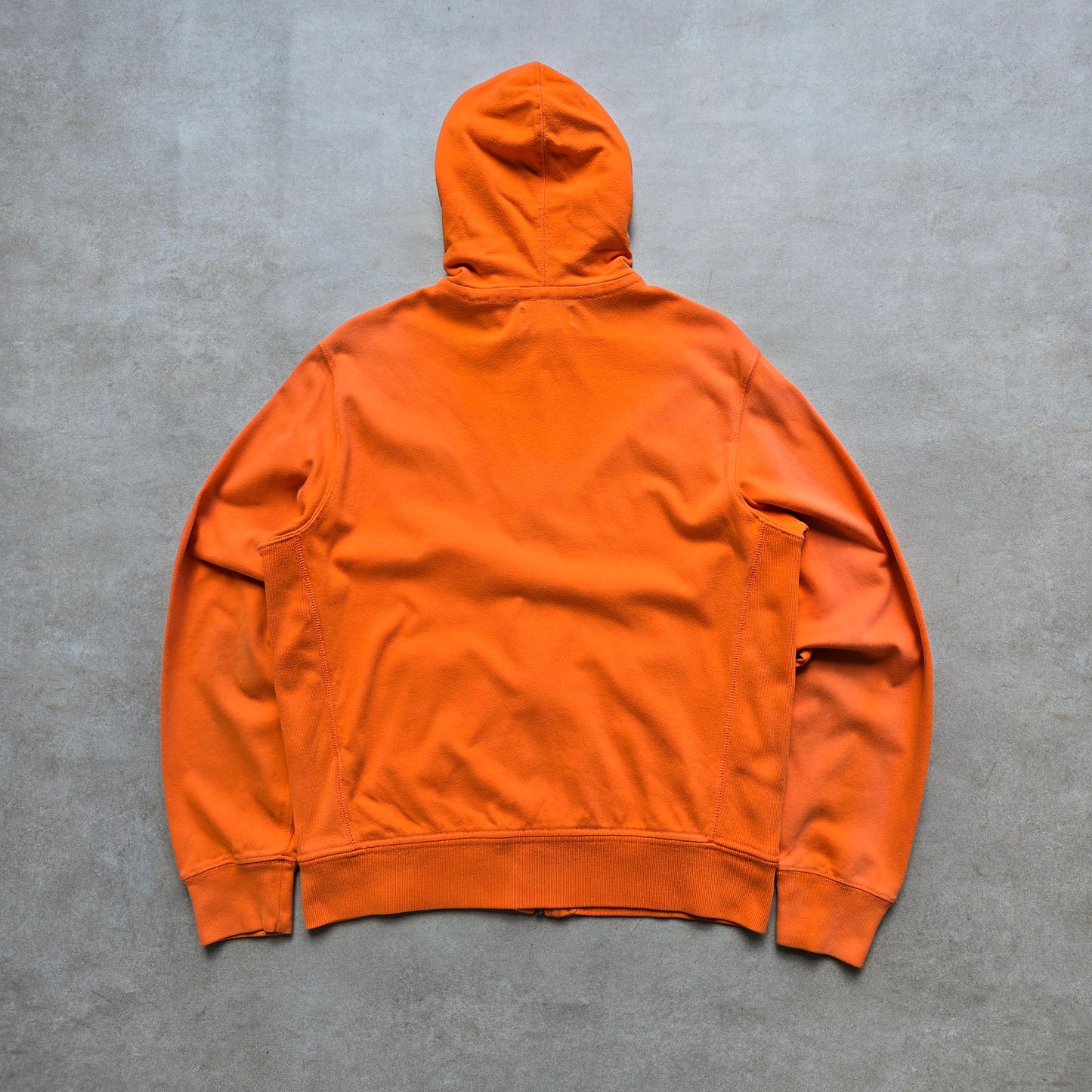 Vintage Ralph Lauren Orange Full Zip Hoodie - M