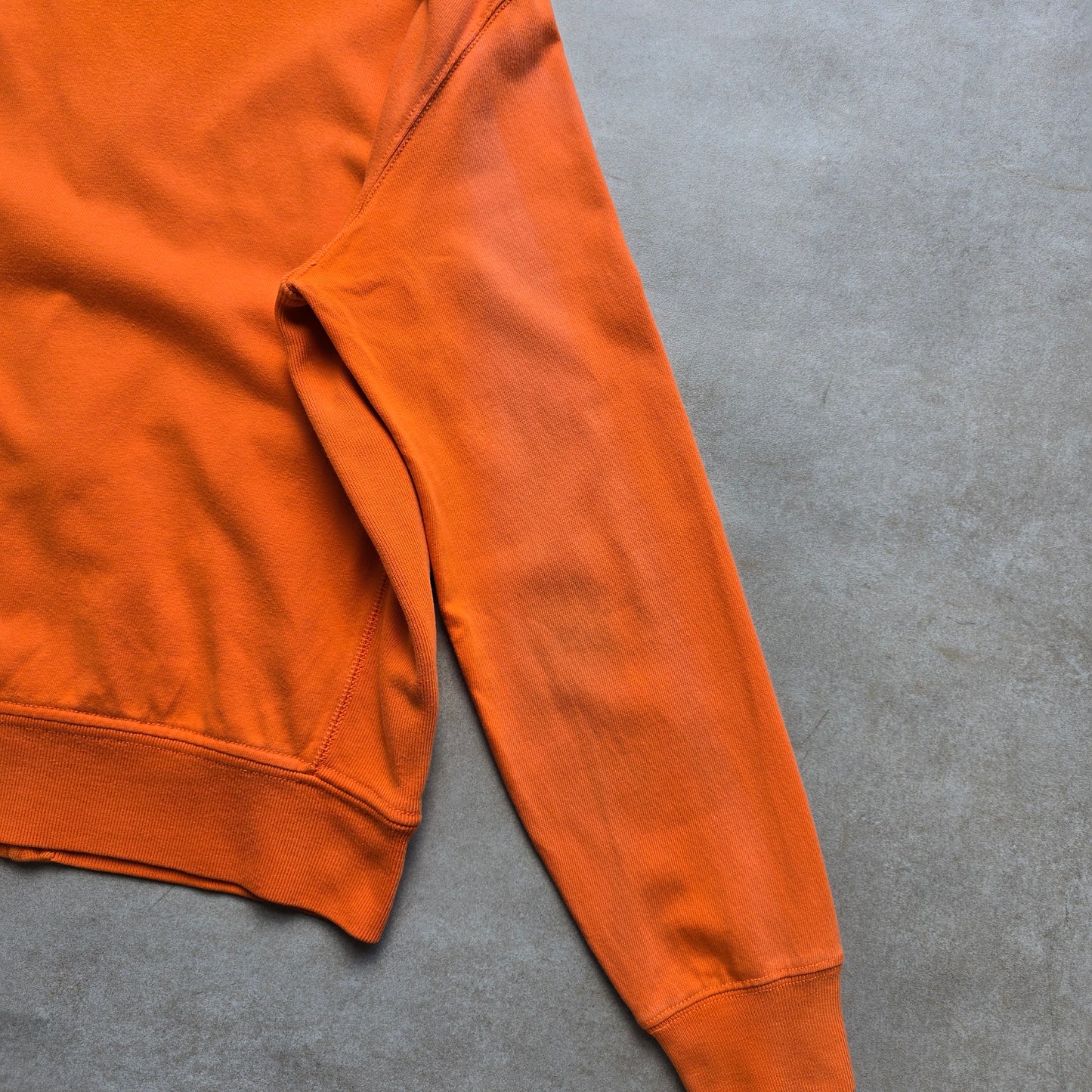 Vintage Ralph Lauren Orange Full Zip Hoodie - M