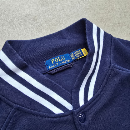 Ralph Lauren Triple Pony Fleece Baseball Jacket - XXL