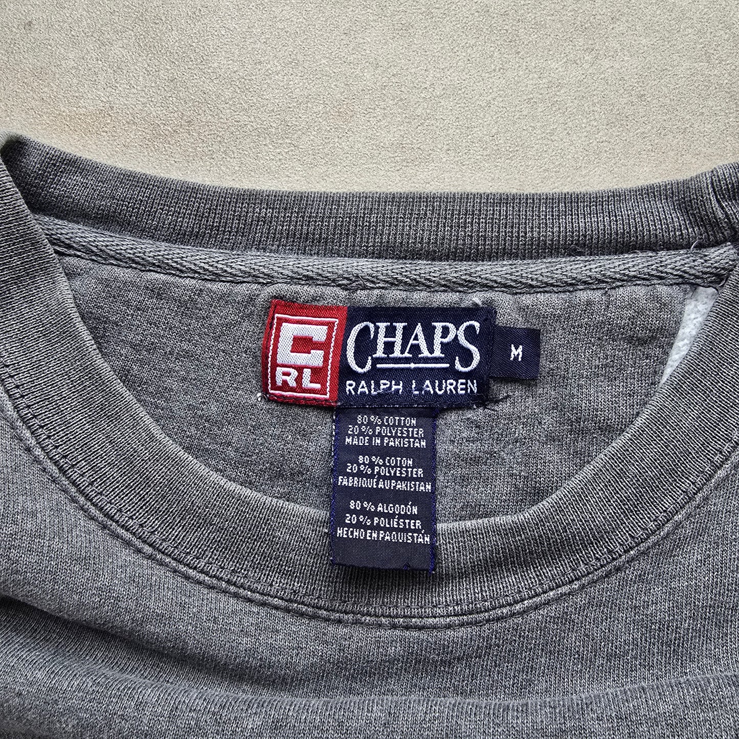 Vintage Chaps Ralph Lauren Sweatshirt - WMNS M