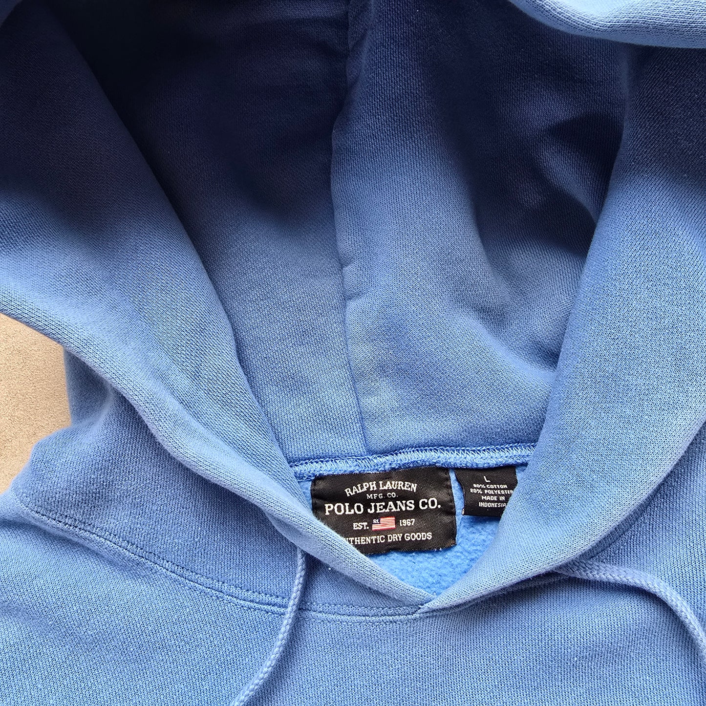 Vintage Ralph Lauren Polo Jeans Co Hoodie - L