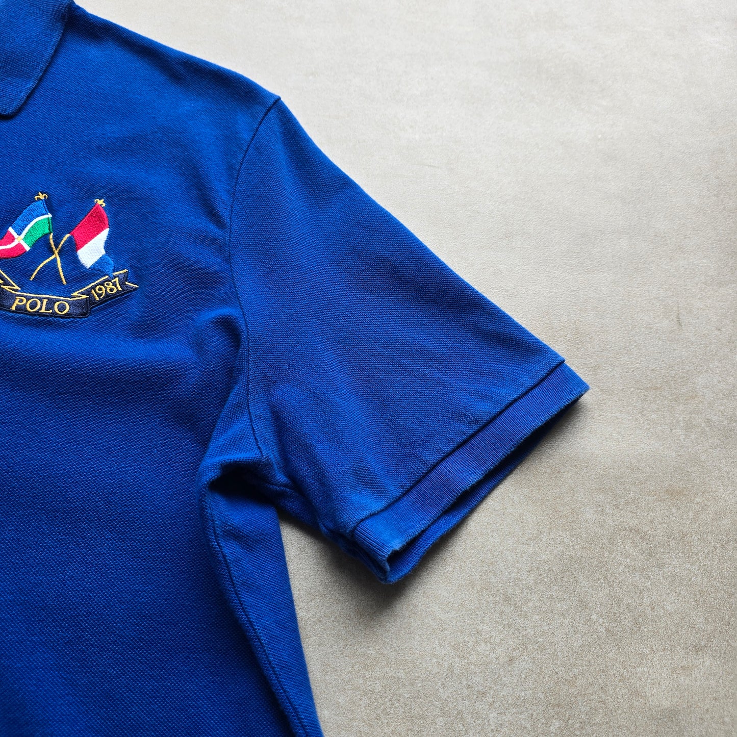 Ralph Lauren Flags Polo Shirt - L