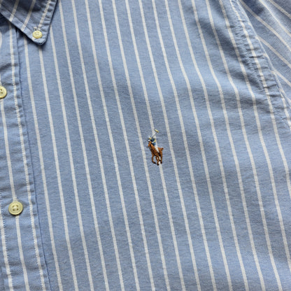 Ralph Lauren Striped Long Sleeve Button Up Shirt - XXL