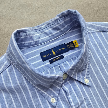 Ralph Lauren Striped Long Sleeve Button Up Shirt - XXL