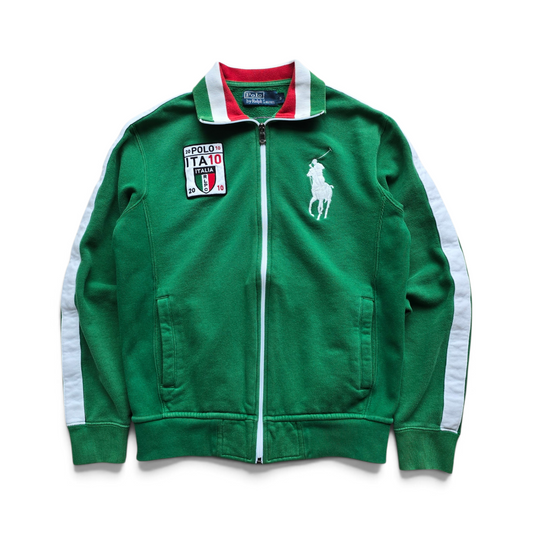Vintage Ralph Lauren Italy Full Zip Sweatshirt - S