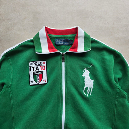 Vintage Ralph Lauren Italy Full Zip Sweatshirt - S
