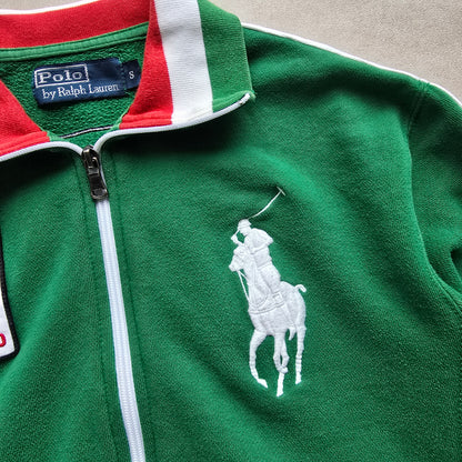 Vintage Ralph Lauren Italy Full Zip Sweatshirt - S