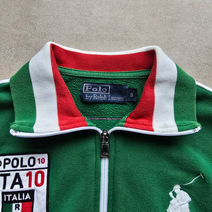 Vintage Ralph Lauren Italy Full Zip Sweatshirt - S