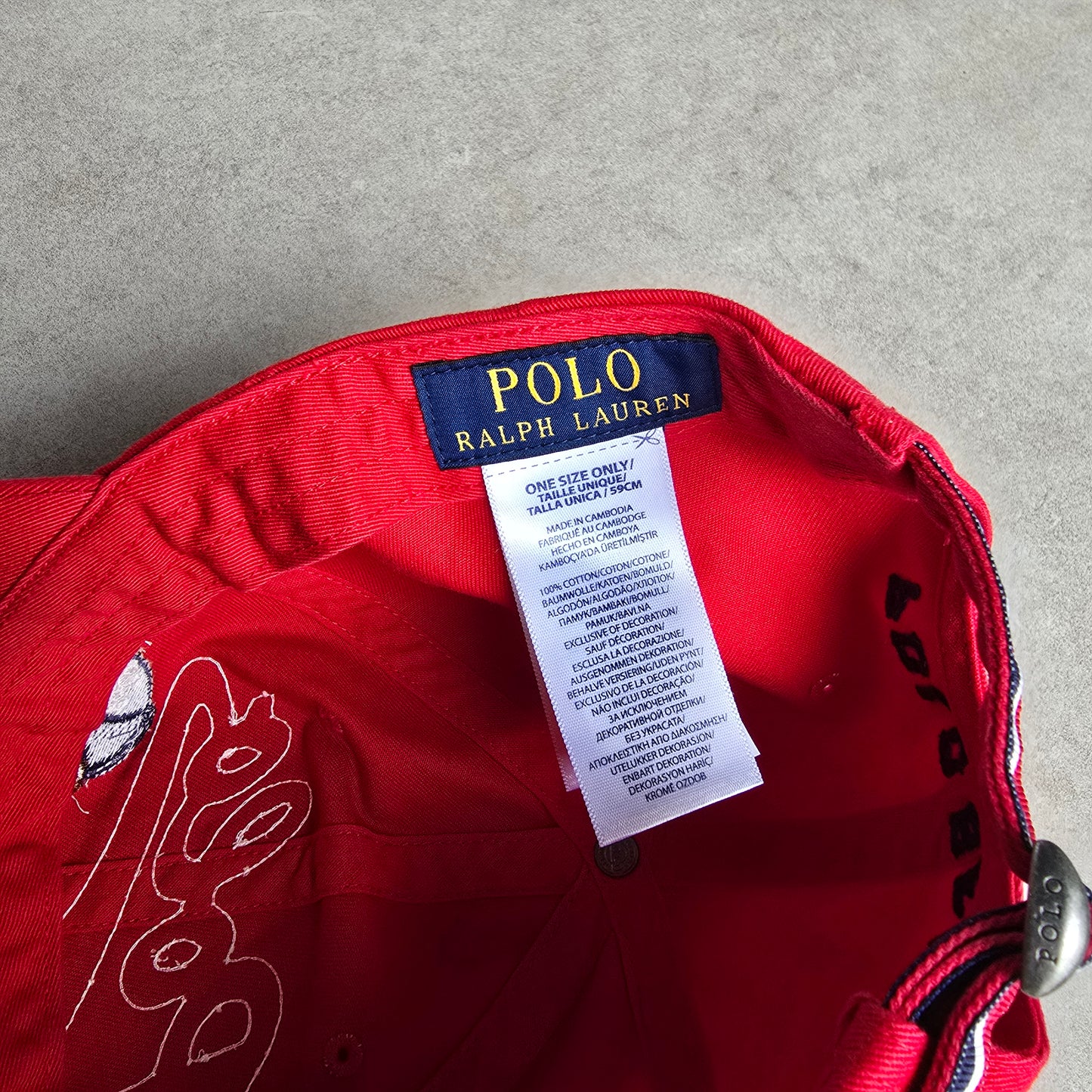 RARE Ralph Lauren Polo Bear Cap