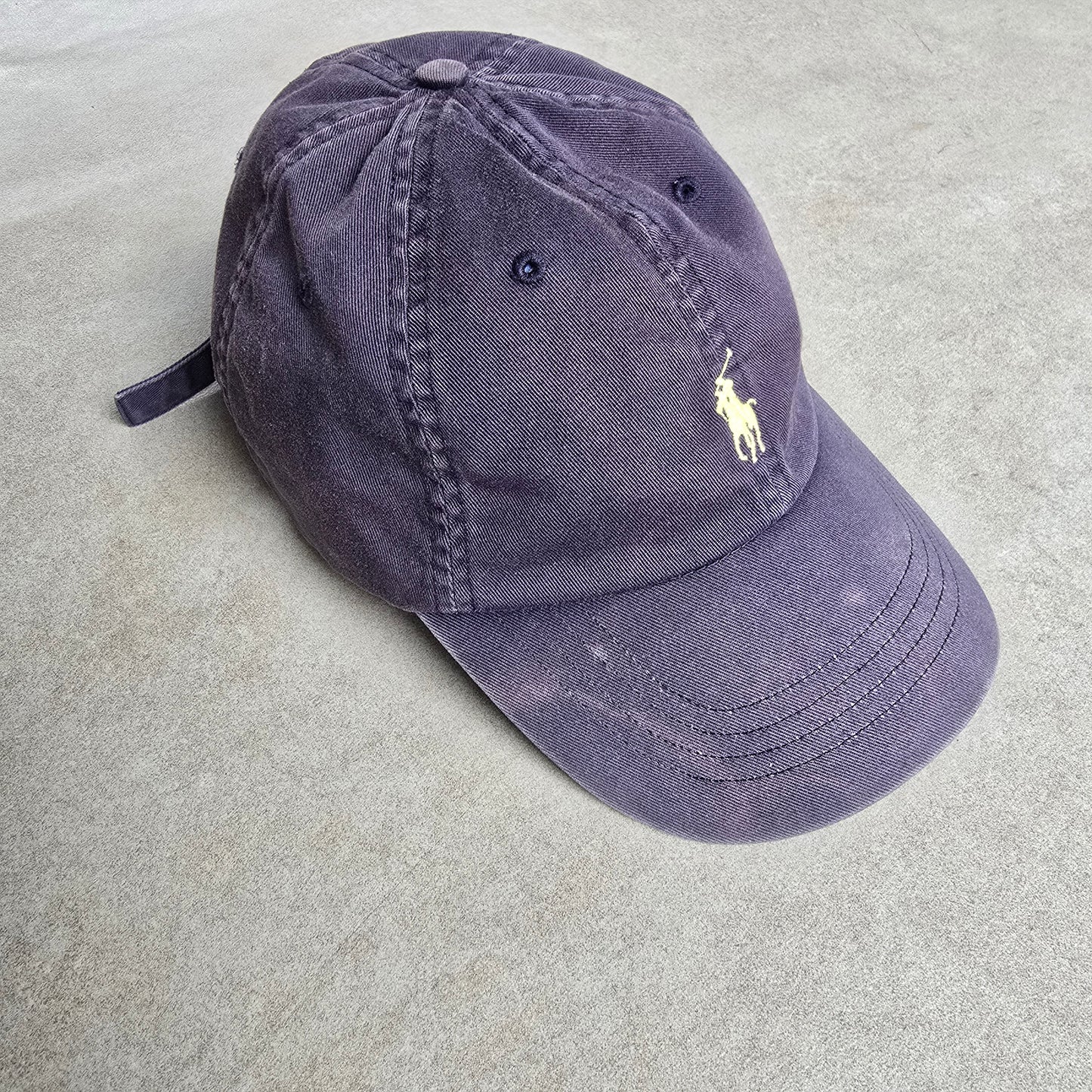 Ralph Lauren Faded Embroidered Pony Cap
